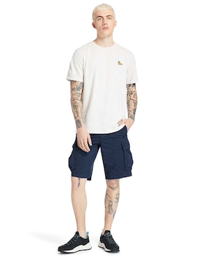 Playera Timberland Logo bota cuello redondo para hombre