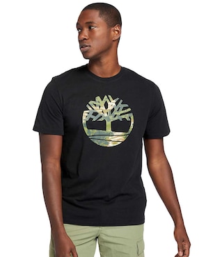 Playera Timberland cuello redondo para hombre