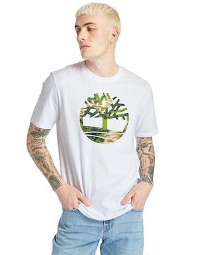 Playera Timberland cuello redondo para hombre