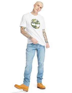 Playera Timberland cuello redondo para hombre