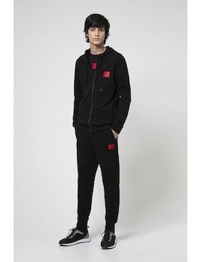 Pants regular HUGO con jareta para hombre