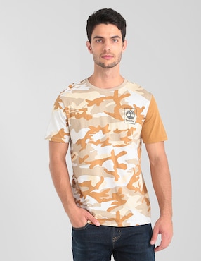 Playera Timberland cuello redondo para hombre