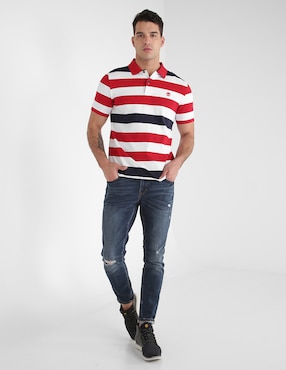 Playera tipo polo Timberland para hombre