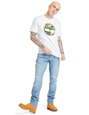 Jeans straight Timberland Sargent Lake lavado claro para hombre