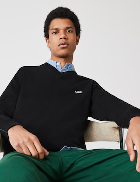 Suéter Lacoste cuello V para hombre