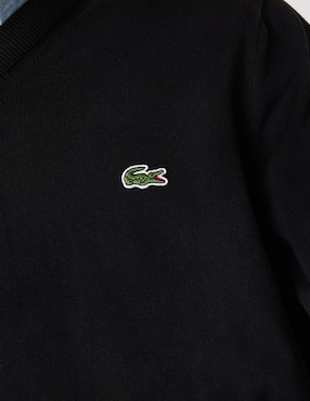 Suéter Lacoste cuello V para hombre