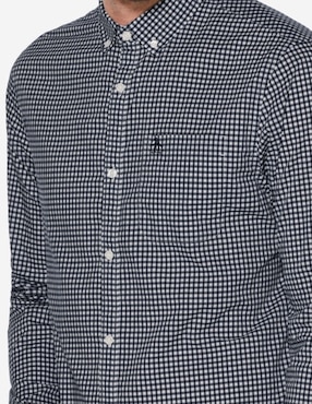 Camisa casual Original Penguin de algodón manga larga para hombre
