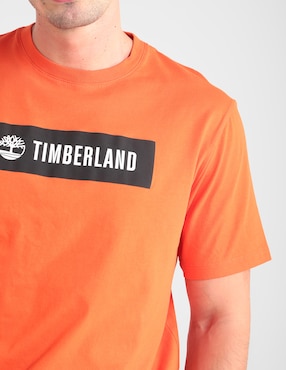 Playera Timberland cuello redondo para hombre