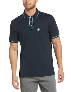 Playera Tipo Polo Original Penguin Para Hombre