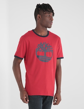 Playera Timberland cuello redondo para hombre