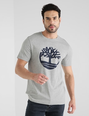 Playera Timberland Cuello Redondo Para Hombre