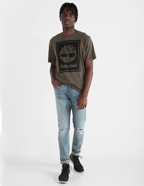 Playera Timberland cuello redondo para hombre