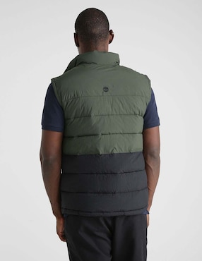 Chaleco Timberland impermeable con bolsillos para hombre