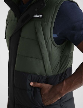 Chaleco Timberland impermeable con bolsillos para hombre