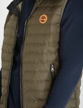 Chaleco Timberland impermeable con bolsillos para hombre