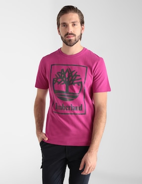 Playera Timberland cuello redondo para hombre