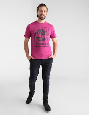 Playera Timberland cuello redondo para hombre