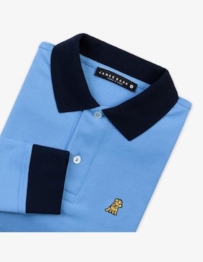 Playera tipo polo James Bark para hombre
