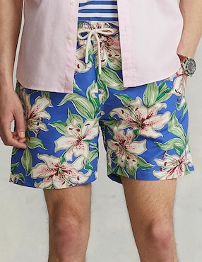 Traje de baño Polo Ralph Lauren con bolsillos para hombre