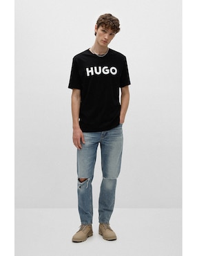 Playera HUGO cuello redondo para hombre