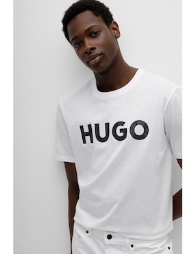 Playera HUGO cuello redondo para hombre