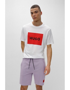 Playera HUGO Cuello Redondo Para Hombre