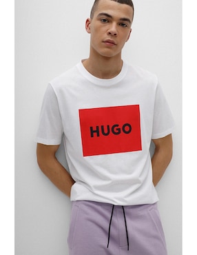 Playera HUGO cuello redondo para hombre