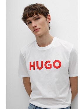 Playera HUGO cuello redondo para hombre