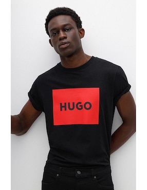 Playera Hugo cuello redondo para hombre