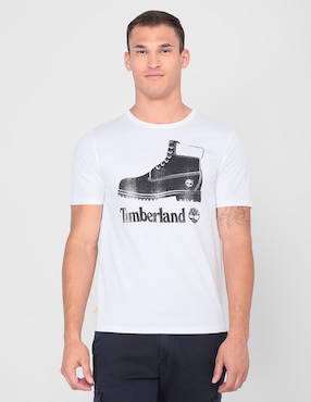 Playera Timberland cuello redondo para hombre