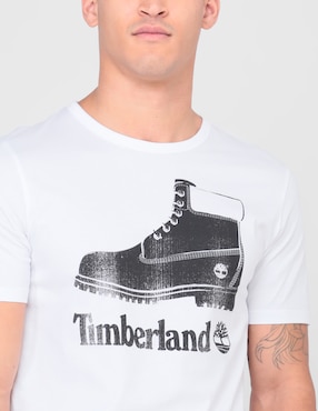 Playera Timberland cuello redondo para hombre