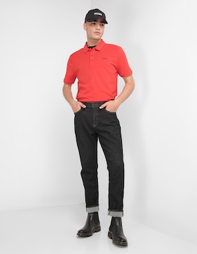Playera tipo polo HUGO para hombre
