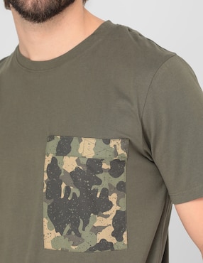 Playera Timberland cuello redondo para hombre