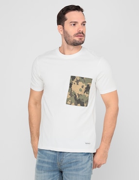 Playera Timberland cuello redondo para hombre