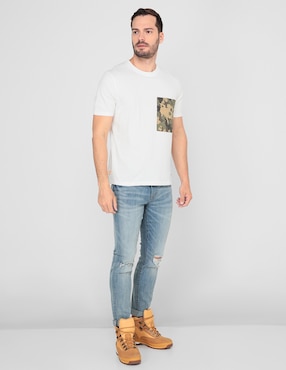 Playera Timberland cuello redondo para hombre
