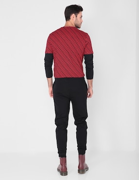 Pants regular HUGO con jareta para hombre