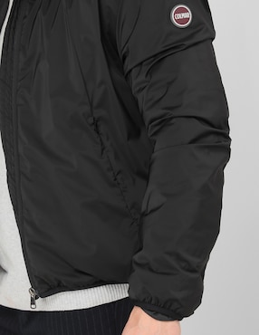 Chamarra casual Colmar con capucha para hombre