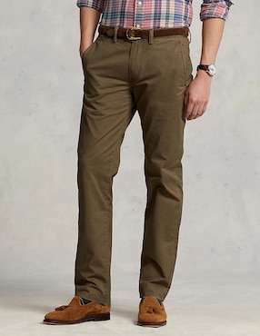 Pantalón recto Polo Rl de algodón para hombre