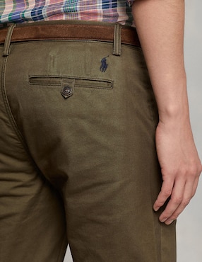 Pantalón recto Polo Rl de algodón para hombre