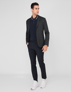 Pantalón slim HUGO de algodón para hombre