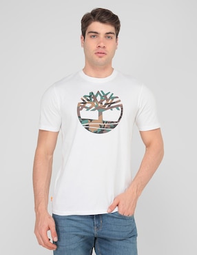 Playera Timberland cuello redondo para hombre