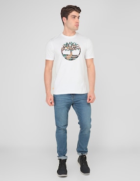 Playera Timberland cuello redondo para hombre