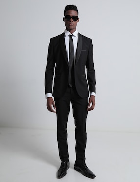 Pantalón slim HUGO de algodón para hombre