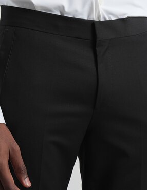 Pantalón slim HUGO de algodón para hombre
