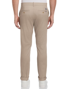 Pantalón chino slim Original Penguin de algodón para hombre
