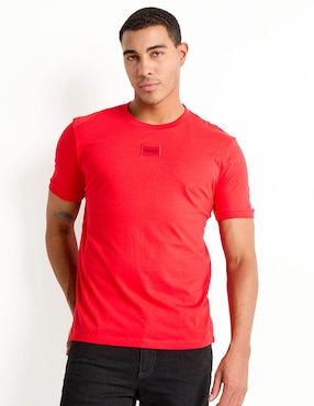 Playera Hugo cuello redondo para hombre
