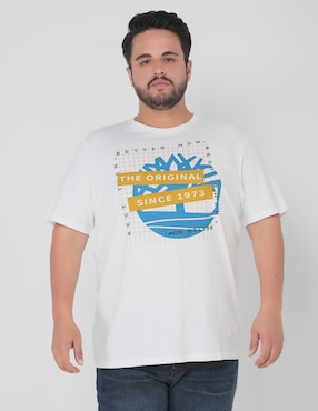 Playera Timberland cuello redondo para hombre