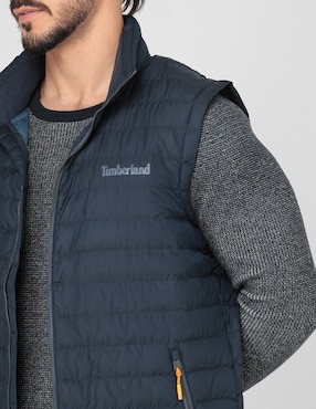 Chaleco Timberland impermeable con bolsillos para hombre