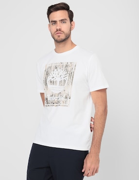 Playera Timberland cuello redondo para hombre