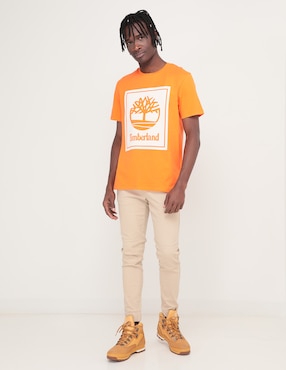 Playera Timberland cuello redondo para hombre